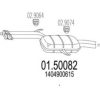 MTS 01.50082 Middle Silencer